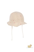 Fanga Fontana шапка за деца от памук FIO JERSEY SUN HAT OCS бежова FA100064