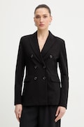 Silvian Heach marynarka dwurzędowa damska FATISE czarna GPP26061GC