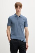 Marc O'Polo polo męskie bawełniane niebieskie 5000013986