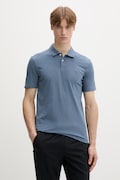 Marc O'Polo polo męskie bawełniane niebieskie 5000013986