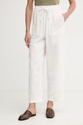 Marc O'Polo штани жіночі лляні бежеві high waist 5000010116