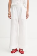 Marc O'Polo hlače ženske bombažne bele 5000011272