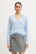 Silvian Heach kardigan AGARWA damski kolor niebieski lekki GPP26519CD