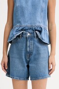 Marc O'Polo szorty damskie jeansowe czarne high waist 5000009787