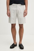 Marc O'Polo pantaloncini da uomo con cotone grigi regular waist 5000013927