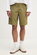 Marc O'Polo pantaloncini da uomo con cotone verdi regular waist 5000013927