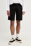 Marc O'Polo szorty męskie z bawełną czarne regular waist 5000013927