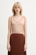 Silvian Heach top GOMOS kolor beżowy GPP26071TO