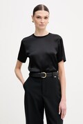 Silvian Heach bluzka RESANA damska kolor czarny gładka GPP26191BL