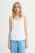 Marc O'Polo top damski bawełniany biały 5000014192