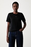 Muuv T-shirt damski bawełniany czarny
