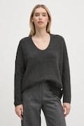 Вълнен пуловер Mos Mosh дамски в сиво