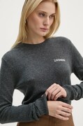 2NDDAY pulover din amestec de lana Lance TT femei, culoarea gri, light, 2245343408