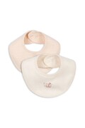 Fanga Fontana śliniak dwustronny niemowlęcy FIO STRIPE 2 PACK BIBS OCS 2-pack FA100040