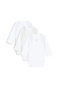 Fanga Fontana body bawełniane niemowlęce FIO 3 PACK LS BODY OCS 3-pack FA100032