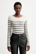 Marc O'Polo longsleeve bawełniany kolor beżowy 510219652597