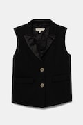 Twinset kamizelka dziecięca kolor czarny 252GJ2114