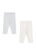 Fanga Fontana legginsy niemowlęce BELLO 2 PACK PANTS OCS kolor niebieski FA100002