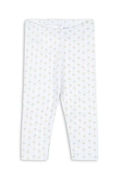 Fanga Fontana legginsy bawełniane niemowlęce FIO PANTS OCS kolor biały FA100055