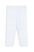 Fanga Fontana legginsy bawełniane niemowlęce FIO PANTS OCS kolor niebieski FA100055