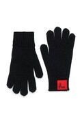 Max&Co. γάντια παιδικά με μαλλί MAXN2F GLOVE μαύρα MX0243