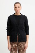 Silvian Heach cardigan din amestec de lână VALBUENA culoarea negru, GPA25149CD