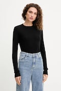 Silvian Heach sweter LETALO damski kolor czarny lekki GPA25038MA