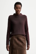 Marc O'Polo pulover de bumbac culoarea maro, cu turtleneck, 511605960419