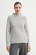 Marc O'Polo sweter bawełniany damski kolor szary z półgolfem 511605960419