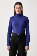 Marc O'Polo sweter damski z bawełną granatowy 5000007462