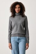 Marc O'Polo sweter damski z bawełną szary 5000007462