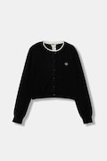 Twinset cardigan per bambini colore nero 252GJ3010