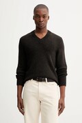 Marc O'Polo sweter z dodatkiem wełny kolor brązowy 530512260178