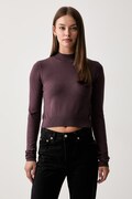 Silvian Heach sweter damski z wiskozą NEIVELI fioletowy GPA26033LU
