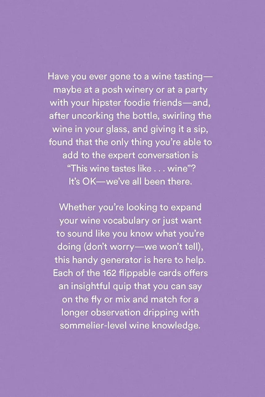 libro Wine Convo Generator, English AB1498 multicolore AA00