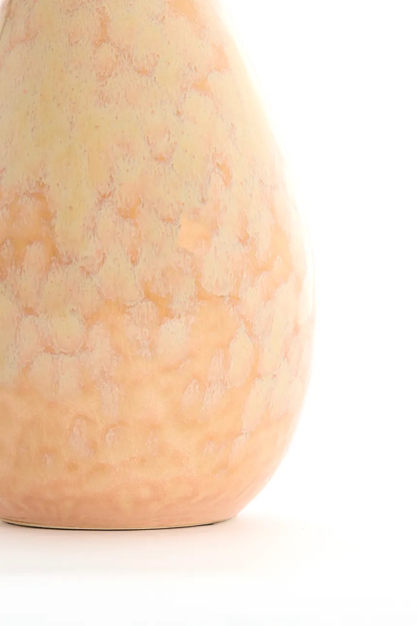 Light & Living Лайт энд Ливинг Culla Ваза декоративная керамическая, бежевая, 15,5 x 29 см — фото 4