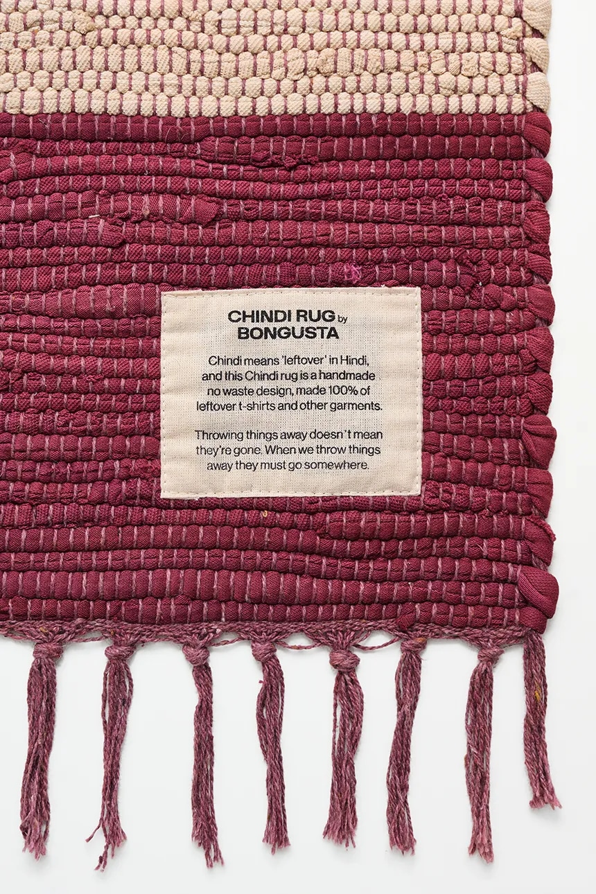 Bongusta Напольный ковёр Chindi ручного ткачества, хлопок, разноцветный, 60 x 200 см — фото 2