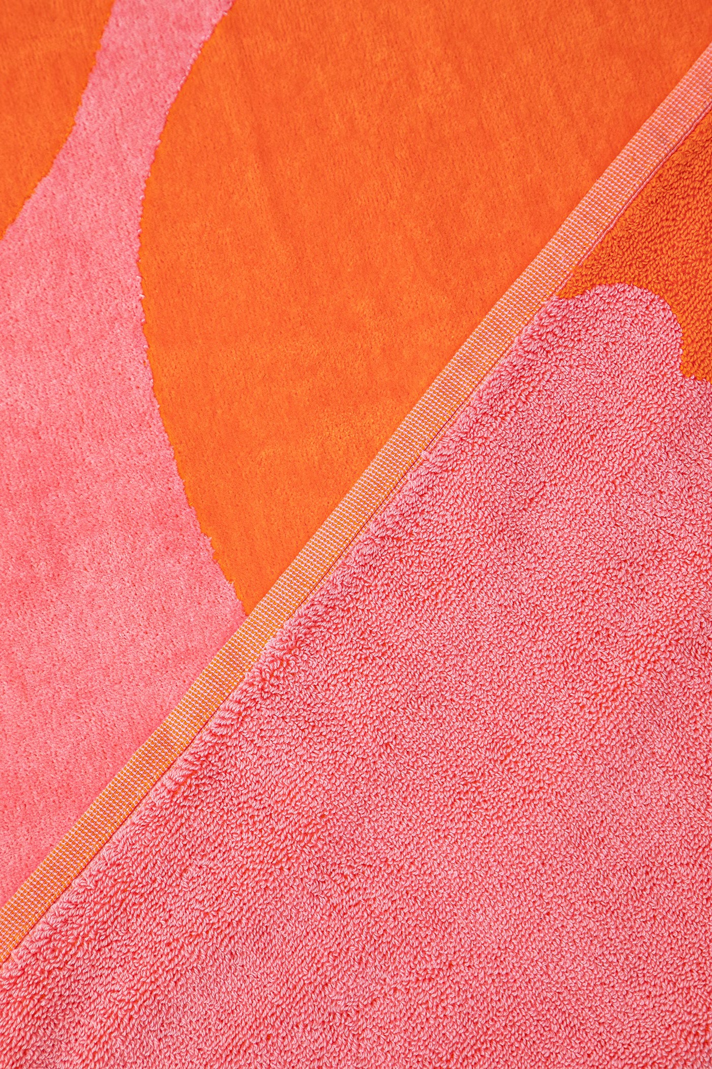 Marimekko Полотенце банное хлопковое, цветочный узор, 100 x 180 см — фото 4