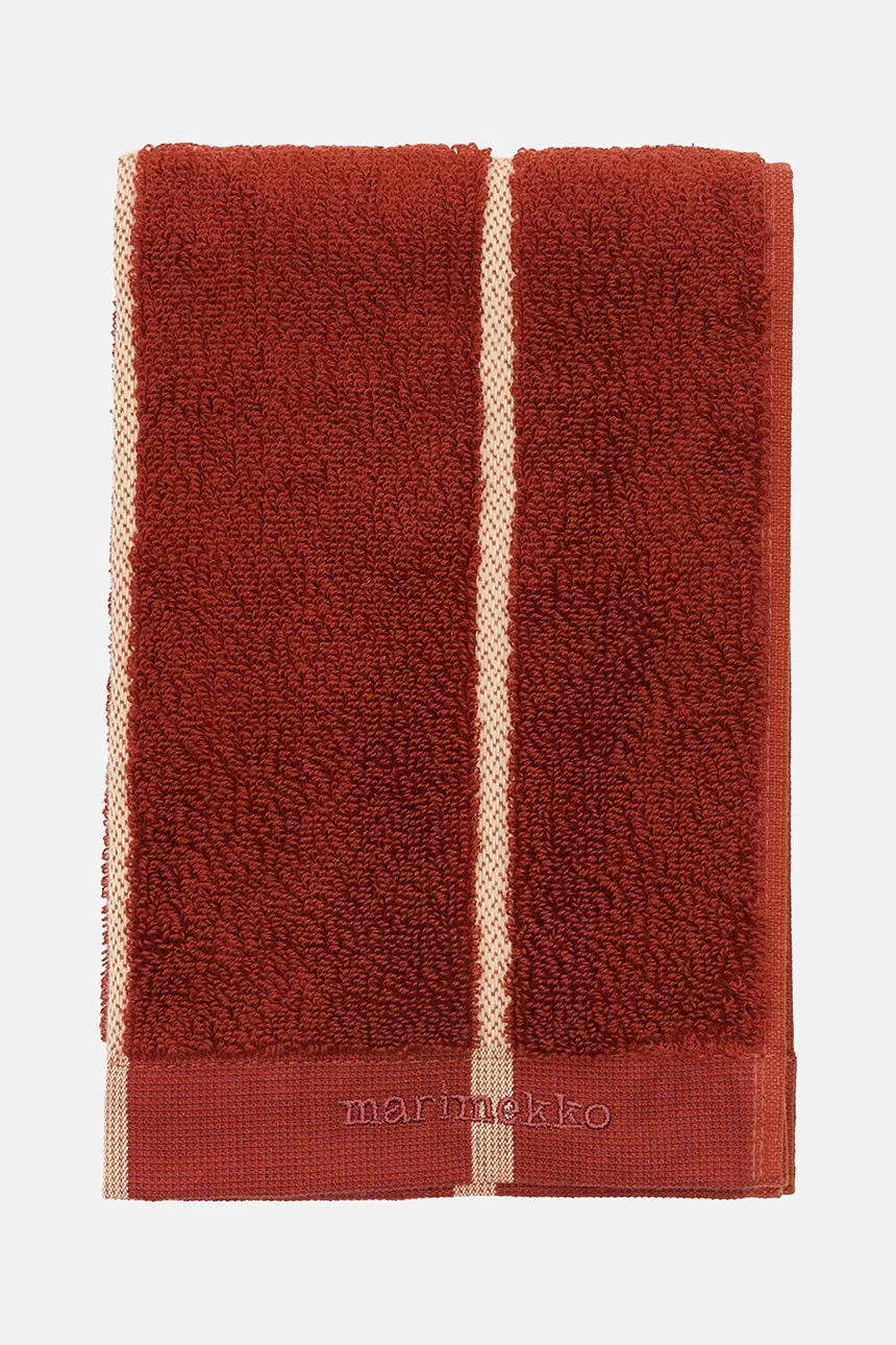 Marimekko Полотенце малое хлопковое, красная клетка, 30 x 50 см — фото 2