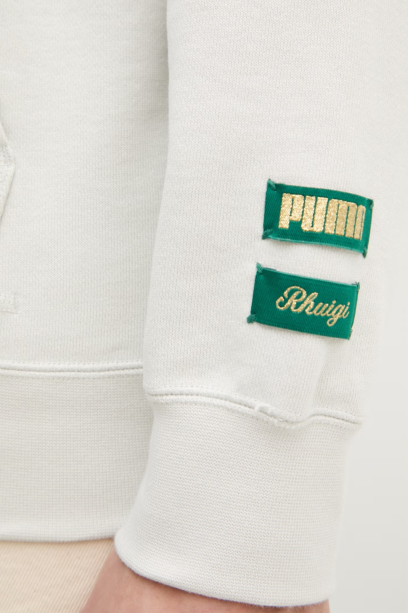 Puma PUMA x RHUIGI Hoodie bluza bawełniana męska 620889 beżowy