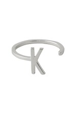 Срібний перстень Design Letters