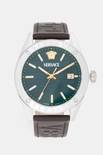 Годинник Versace колір срібний
