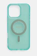 Чохол на телефон Guess iPhone 16 Pro Max 6.9 колір бірюзовий