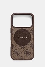 Чохол на телефон Guess iPhone 17 Pro колір коричневий