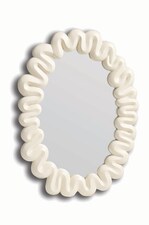 Настінне дзеркало &k amsterdam Mirror Dribble White