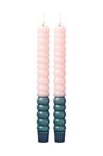 Набір свічок led Rice Soft Pink 2-pack