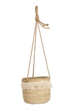 Кашпо підвісне джутове Bizzotto 15,5 x 14,5 cm