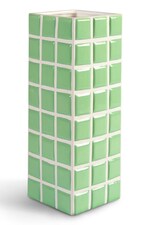 Декоративна ваза &k amsterdam tile mint 28 cm