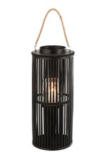 Фонарь J-Line 14 x 26 x 60 cm цвет черный