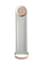 Чохол для ключів Orbitkey Leather Stone 8,5 cm колір білий